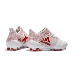 fodboldstøvler Adidas X 17.1 FG - Hvid Rød_3.jpg